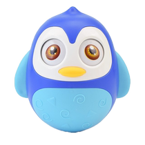 Childrens decompression Internet celebrity small ornaments tumbler toy baby can bite blue fat baby large size 3 puzzle early education 1