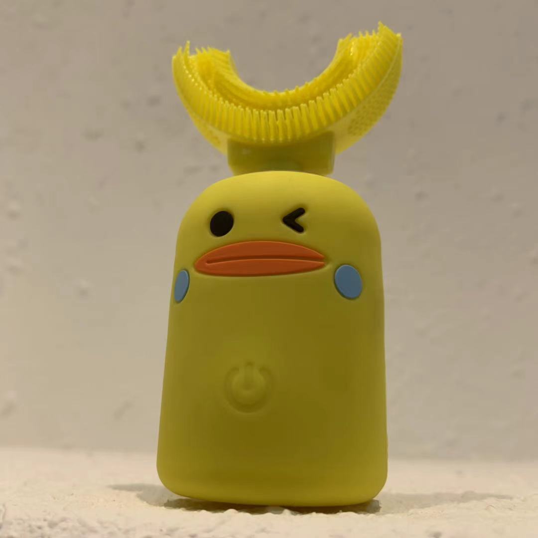 usc little yellow duck children's toothbrush