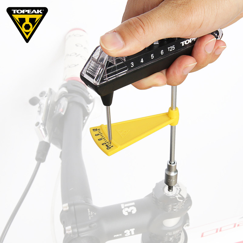 TOPEAK Torque Wrench Mountain Bike Road Bike Wrench Repair Tool Bicycle Portable Allen Wrench