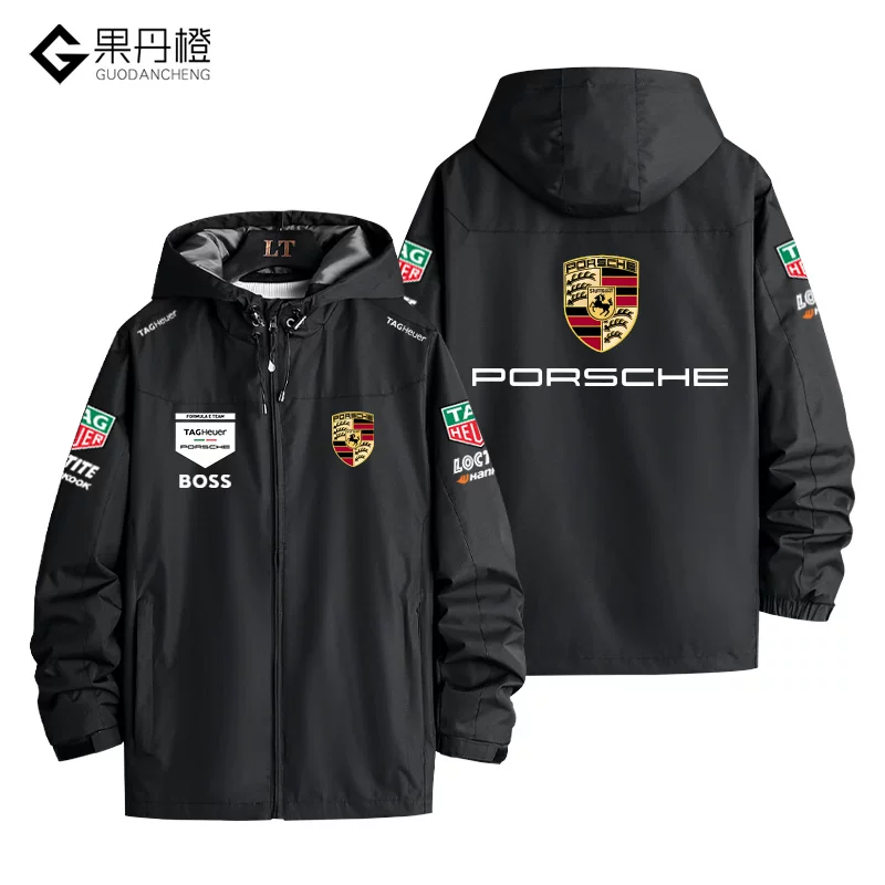 Tag Heuer, гоночная машина, куртка, Porsche