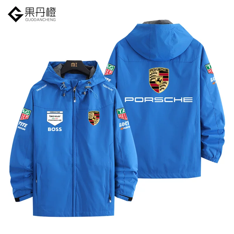 Tag Heuer, гоночная машина, куртка, Porsche