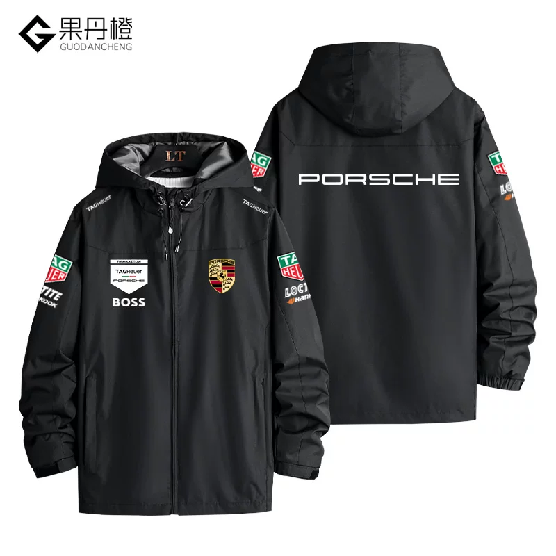 Tag Heuer, гоночная машина, куртка, Porsche