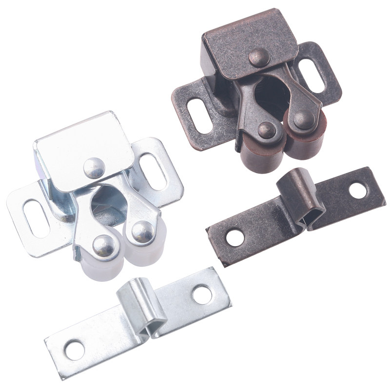 Ten pieces Furniture cabinet door touch accessories hardware touch beads buckle old-fashioned door clip lock buckle strong small magnetic suction