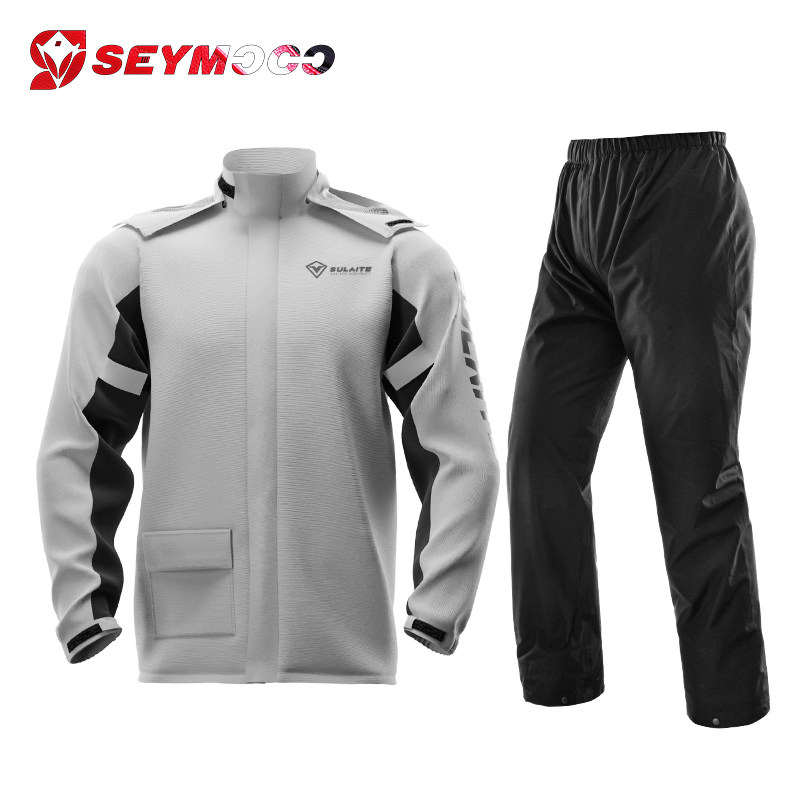 Motorcycle raincoat rain pants suit waterproof split rain suit single male woman full body electric car riding anti-rainstorm