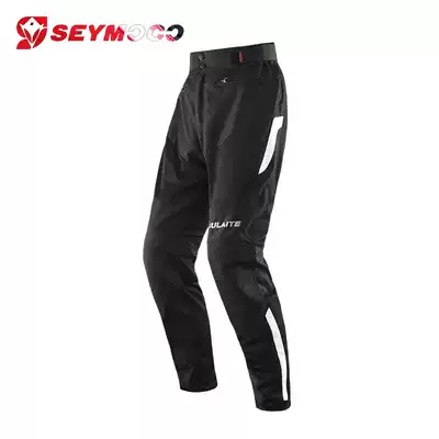 Summer locomotive riding pants casual locomotive anti-drop knee pads breathable pants off-road motorcyclist equipment