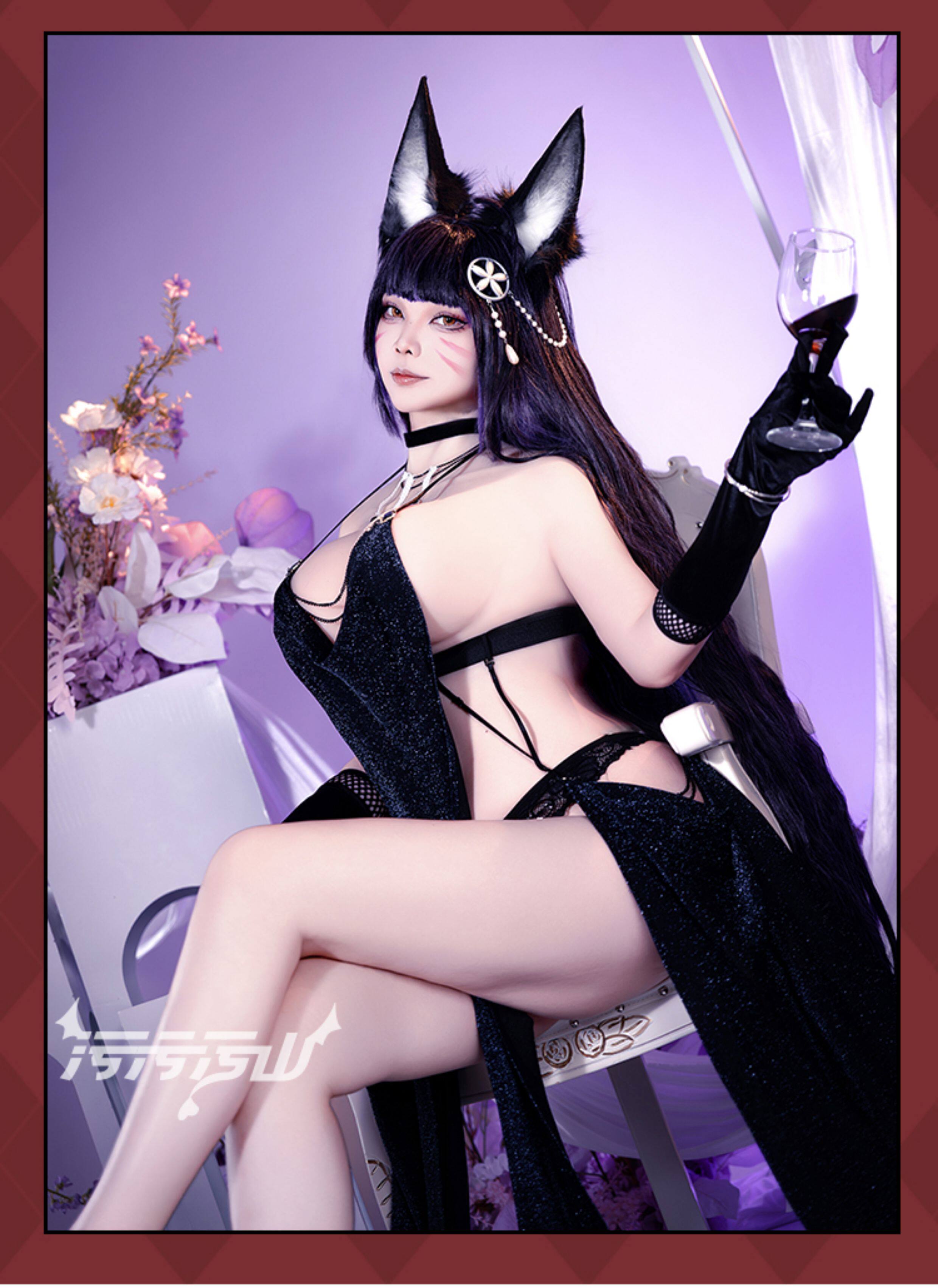 Azur Lane: Musashi | Black Starlight Dress Cosplay Costume 32 Azur Lane Musashi Starlight Dress Cosplay Costume