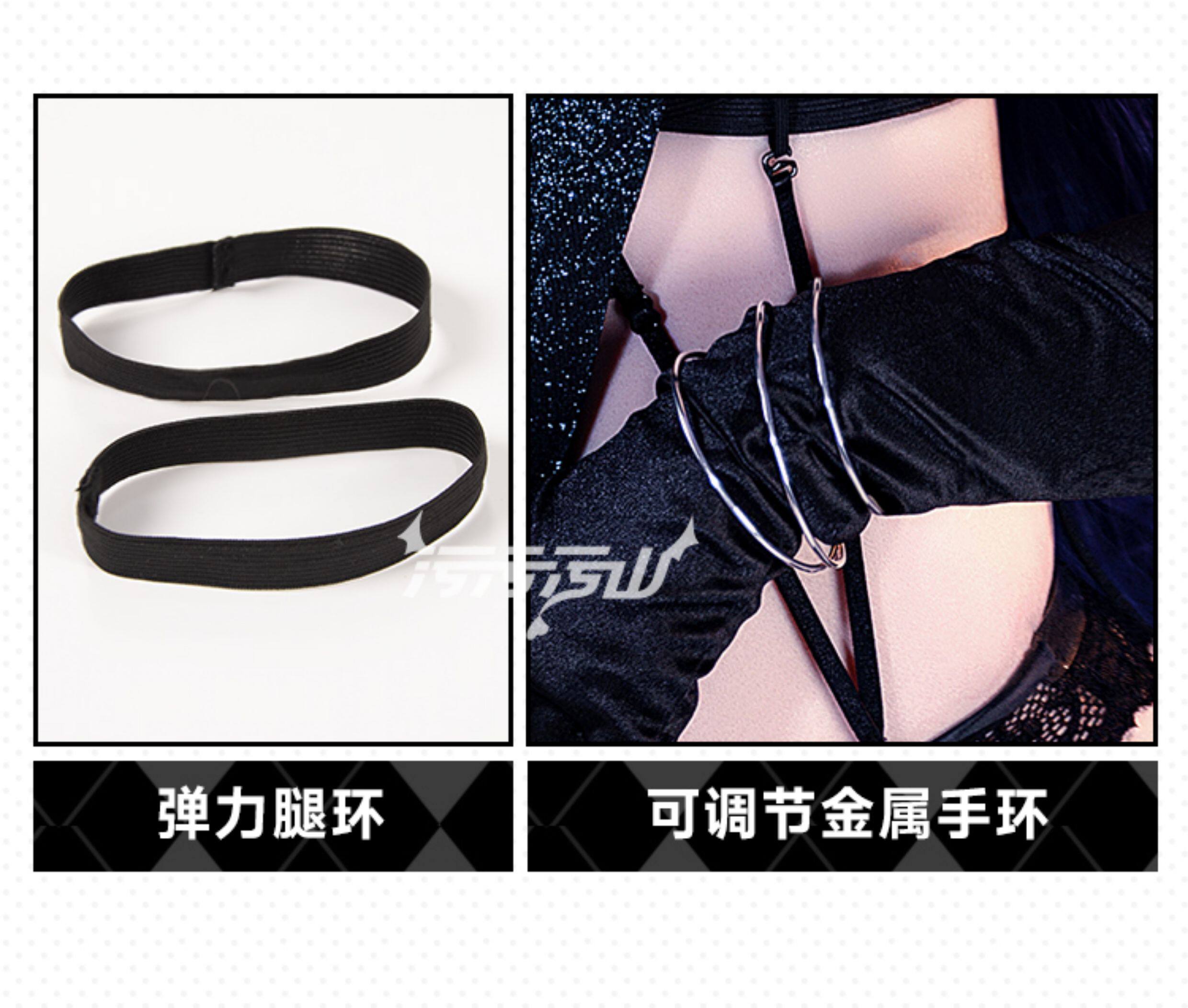Azur Lane: Musashi | Black Starlight Dress Cosplay Costume 43 Azur Lane Musashi Starlight Dress Cosplay Costume