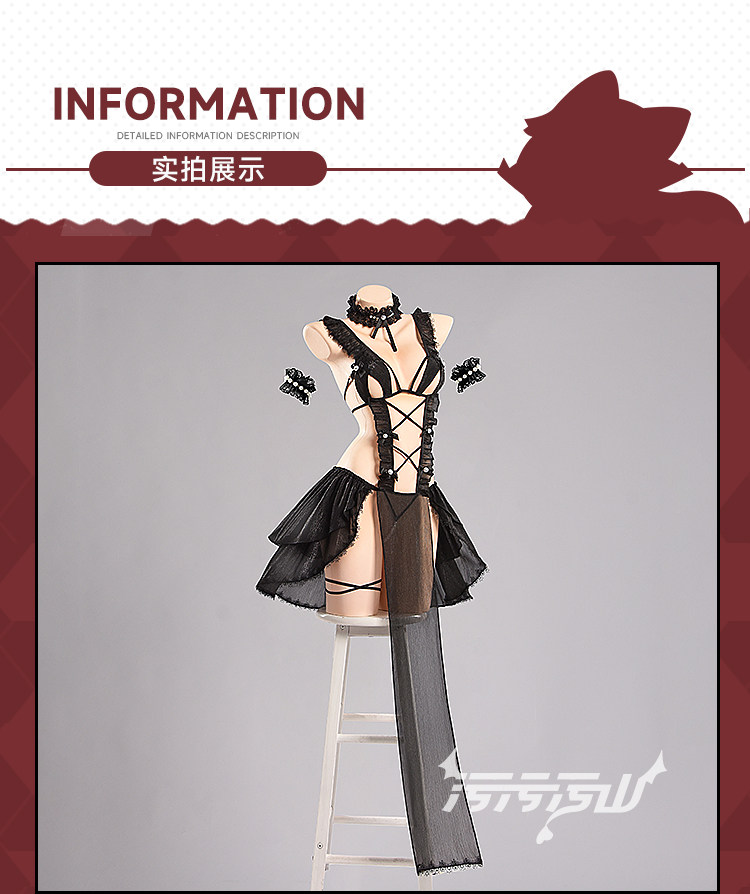 Azur Lane Perth Fallen Angel Cosplay Costume