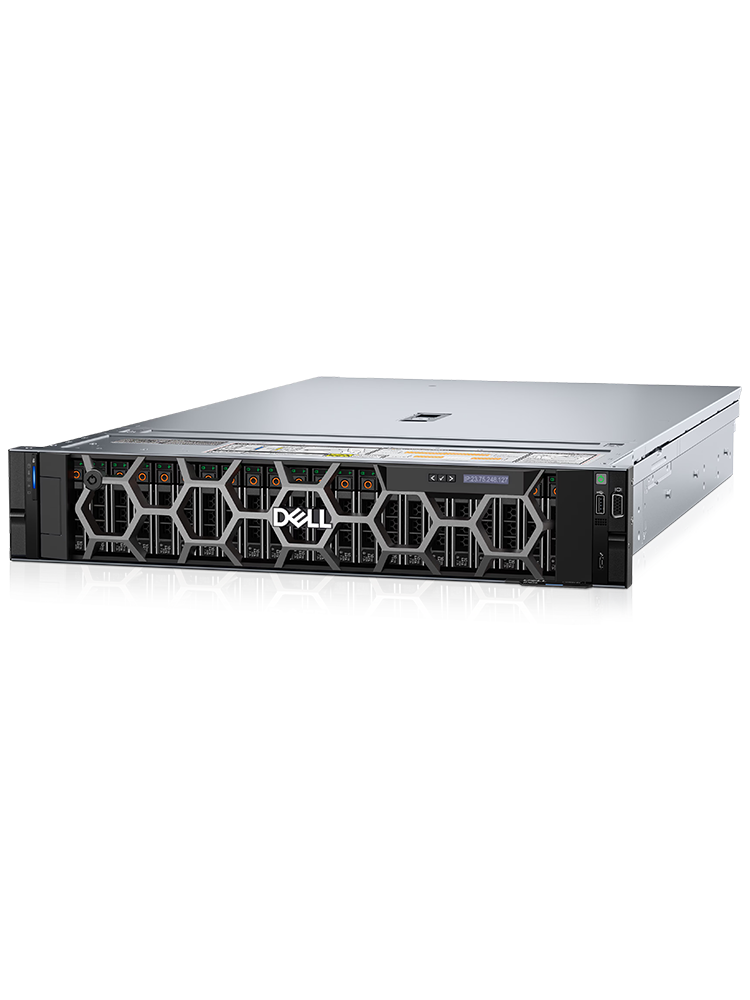 Dell/Dell Server Poweredge R7625/R6725/R7725/R770/R670/R760Xd Dual-Channel 2U Rack-Mounted Server Host Ai Training Deep Learning
