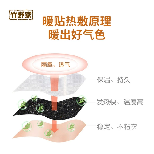 竹野家 Детские удерживающие тепло согревающие наклейки, 36 штук