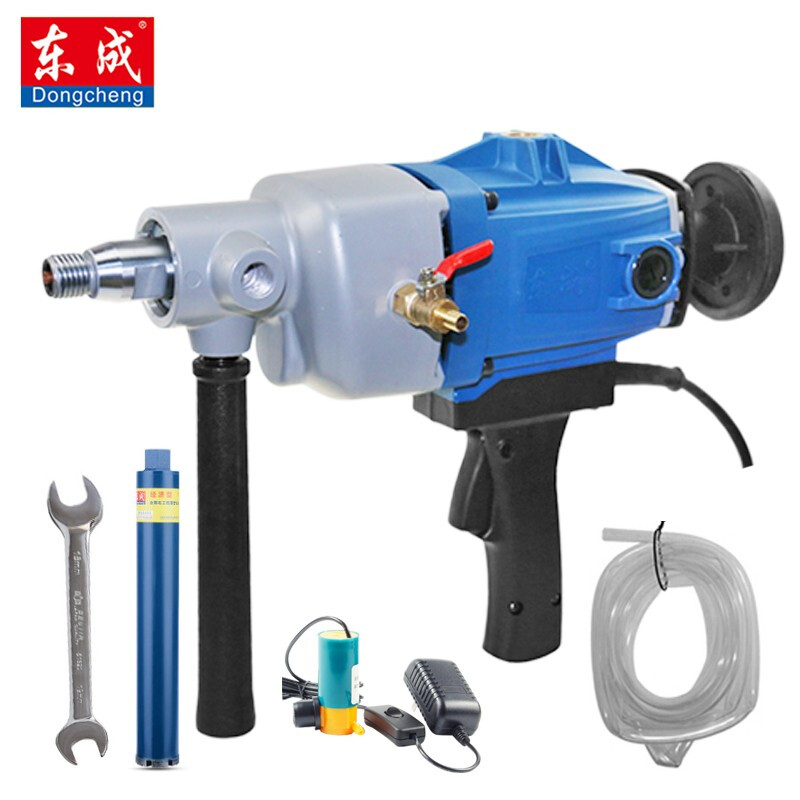 Dongcheng hand-held rhinestone Z1Z-FF02-180 drilling machine no water seal drilling diamond drilling machine punching machine