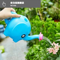 New Watering Pot Watering Flowers Home Indoor Shower Kettle Children Bath Toys Small Horn Thickened Gardening Kindergarten Sprinkler