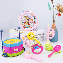 Childrens Toy Instruments Combined Baby Hammer Baby Baby Hammer Roll Bell Speaker 6 pieces of Baby Yi Yi Music Toys