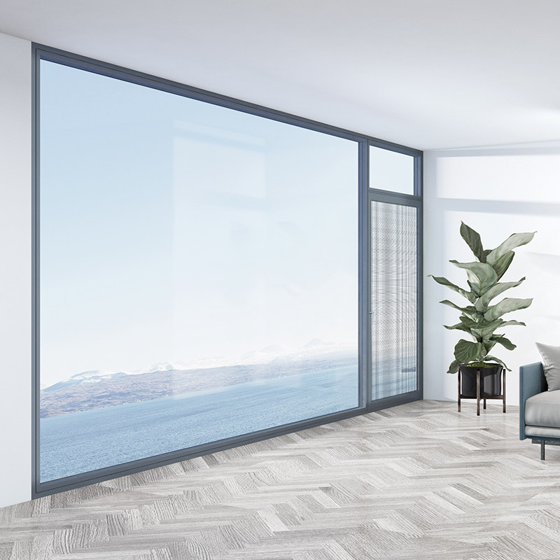 Limbo Splendid Break Bridge Aluminum Alloy Doors And Windows Flat Three-layer Soundproofing Glass Windows Villa Yang Light House System Windows Set-Taobao