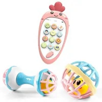 Захват рук+ручная шейк -палка+музыкальная музыкальная телефон (порошок)