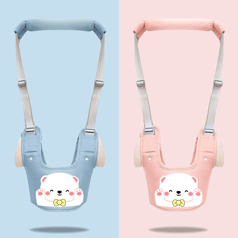 Baby toddler with four seasons infants and young children learn to walk breathable one-year-old baby traction rope with anti-fall artifact anti-leash