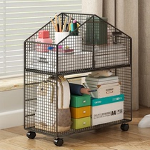 Bookshelf floor-standing storage rack next to the desk book storage home childrens toys snacks picture book rack removable small bookcase