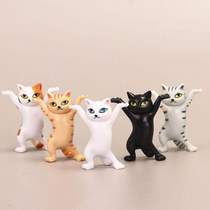 Enchanting cat ornaments lift cat spoof birthday gifts to boys to girlfriends