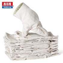24-layer canvas gloves double-layer thickened wear-resistant anti-slip labor protection gloves 10 pairs