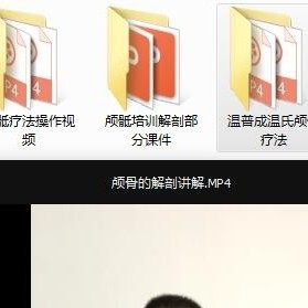 Wen Pucheng Wen's Craniosacral Therapy Online Lecture Theory plus Manipulative Practice Dry goods 37 episodes of video tutorials