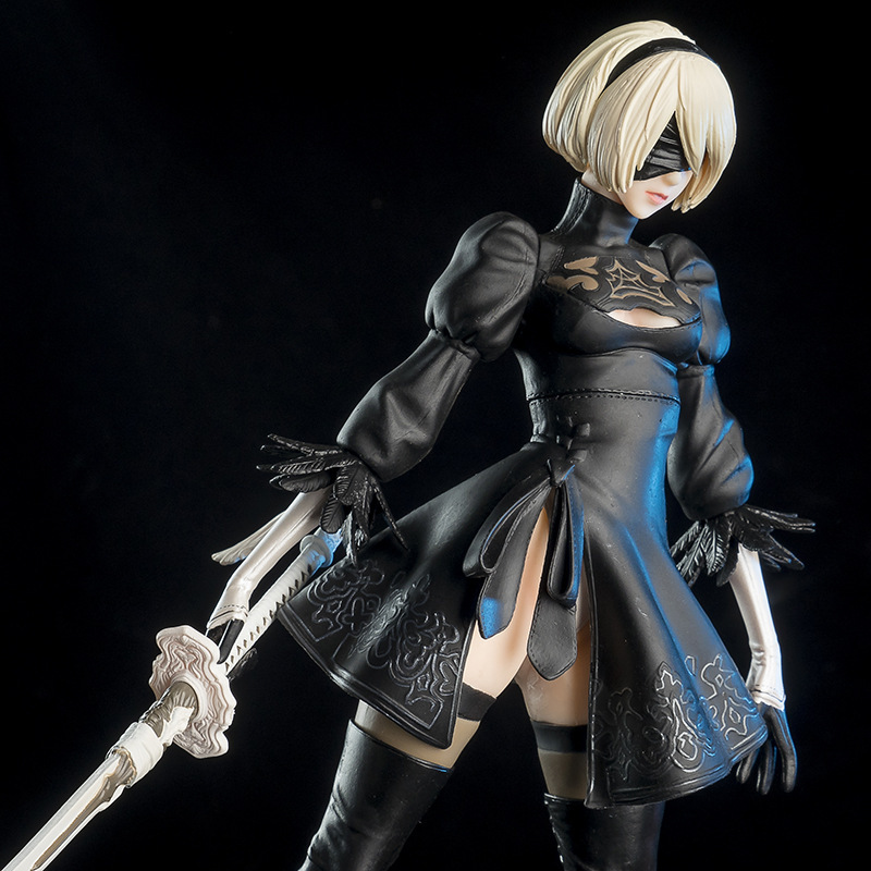 Premium Edition 2B Nier Figure Domestic Mechanical Lifeform Anime Figure Nier: Automata Collectible Model
