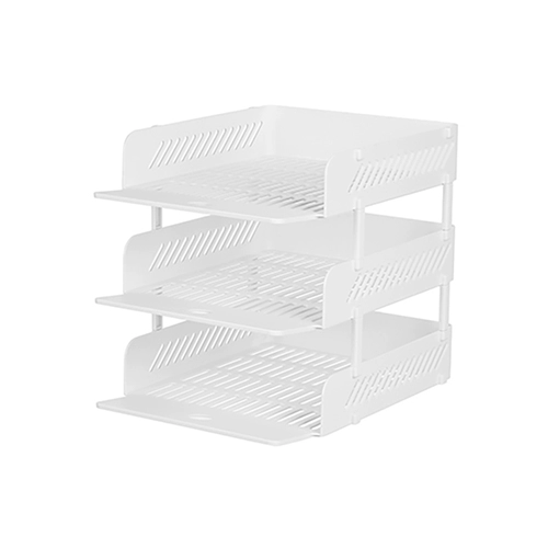 Корейский Sysmax El Paper Tray Series Series Three -Layer File Rack Setule