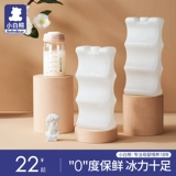 Маленький белый медведь голубая ледяная коробка Специальное ледяное ящик грудь молоко свежее холодильное изоляционное мешок назад молоко Бао Бао Бао Бао Бао на работу