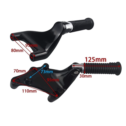 Подходит для Harley XL883/1200 x48/72 04-22, чтобы изменить педаль пассажира педали для педали