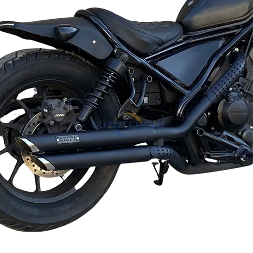 Подходит для Honda CM300, модифицированной выхлопной повстанцы CM500 Modified Dual-Row VH выхлопная труба Anti-Fall