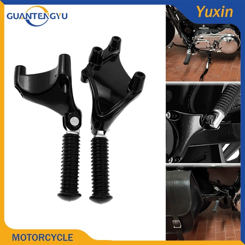 Подходит для Harley XL883/1200 x48/72 04-22, чтобы изменить педаль пассажира педали для педали