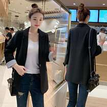 Suit jacket woman 2021 new Korean version One grain button Leisure net red for small western suit blouses