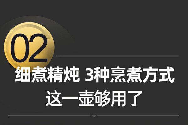 Керамический электрочайник 山姆代购卡梭ih养生壶ke-8031磁感立体加热多功能茶水玻璃壶保温 Caso prodesign