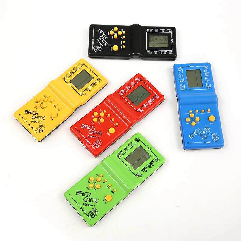 Children's big screen classic The Russian Tetris console 80 rear nostalgic old vintage portable handheld toy