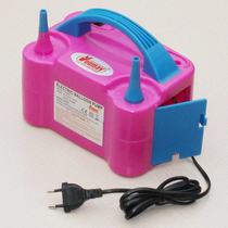 Double-hole balloon inflator air inflator electric air pump balloon foot-operated hand-push inflator