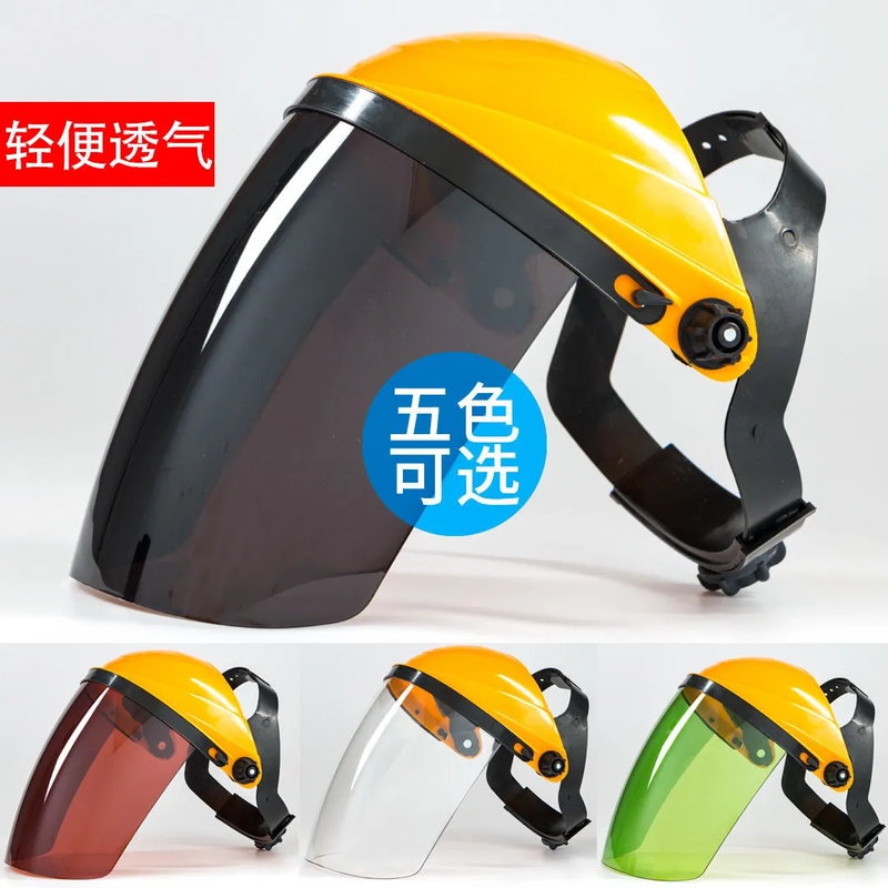 Welding Protective Shield, Head-Mounted Welder Face Shield, Anti-Splash Grinding Mask, Secondary Protection Argon Arc Welding Helmet, Anti-Scorching Face Shield Welding Protective Shield, Head-Mounted Welder Face Shield, Anti-Splash Grinding Mask, Secondary Protection Argon Arc Welding Helmet, Anti-Scorching Face Shield