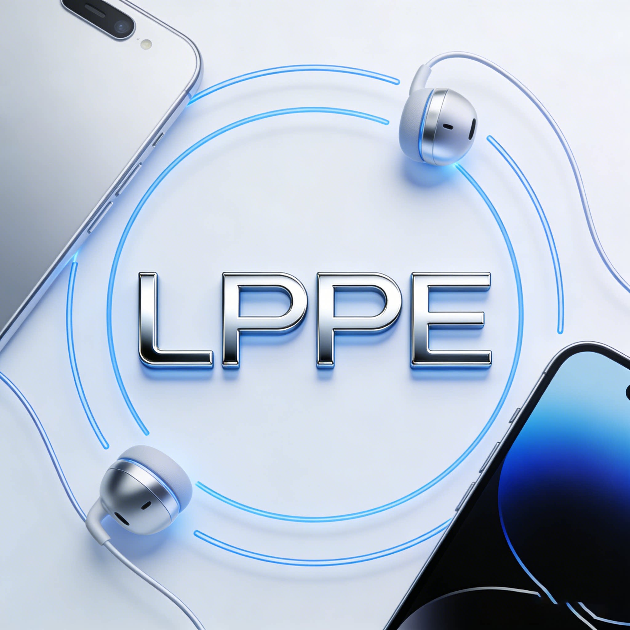 LPPE智能高端数码的LOGO