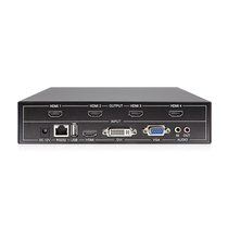 Four LCD TV splicing box splitter 1 in 4 out HD multi-screen video image splicing processor