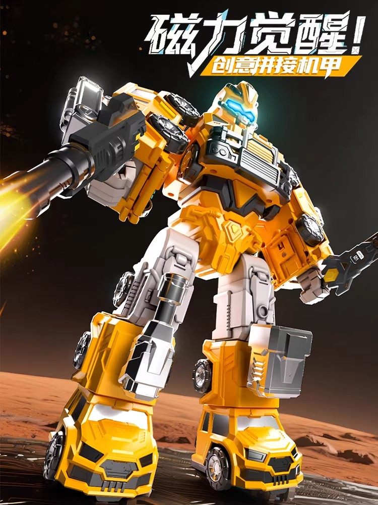 Transforming Toy 5 Boys Fire Truck Robot Optimus Prime Action Figure Model Column 6 Boys 3 Transformers Children 4