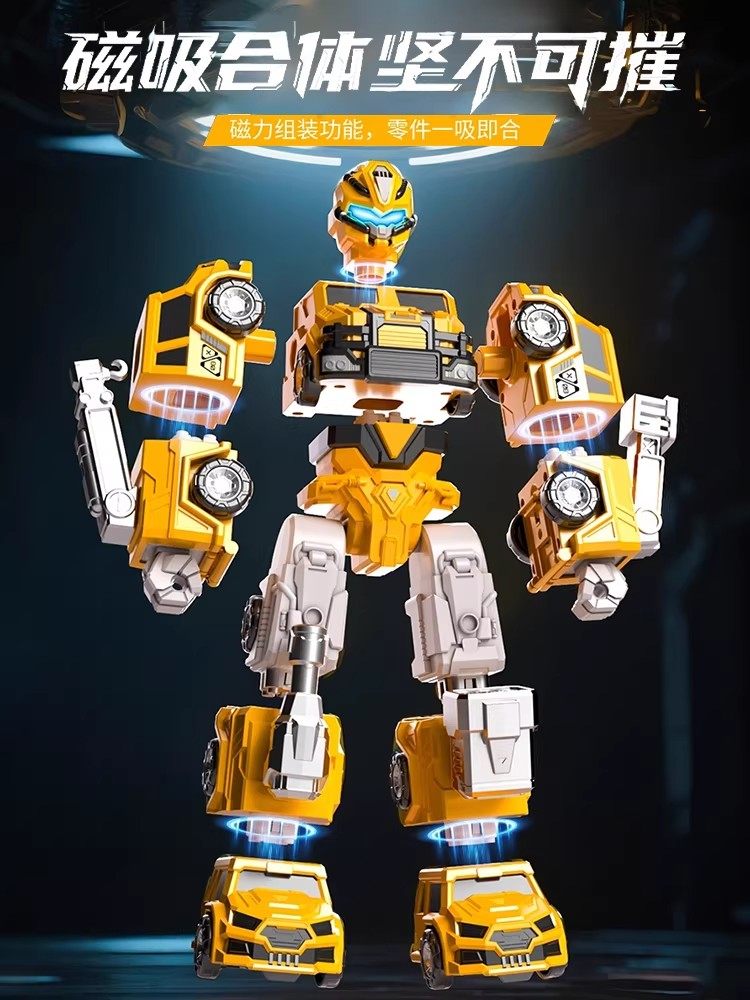 Transforming Toy 5 Boys Fire Truck Robot Optimus Prime Action Figure Model Column 6 Boys 3 Transformers Children 4