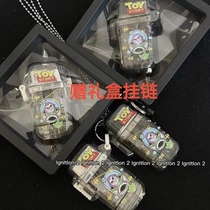 Bass Light Years Cartoon Pink Flame Lighter Creative Couple Little Red Book Men And Women Gifts Bar Personality Shake