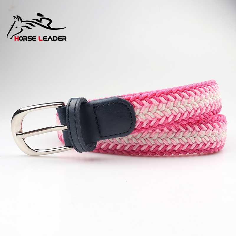 HORSELEADER children's equestrian belt equestrian equipment 2 5cm ultra-fine wire punch-free knight belt
