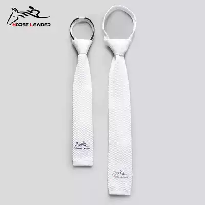 HORSELEADER equestrian equipment children equestrian competition tie White Knight equipment obstacle course adult