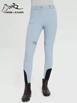 HORSELEADER Equestrian Equestrian women Summer ultra-thin silicone non-slip Knight breeches pants