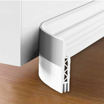 Door gap and door bottom sealing strip Wooden door windproof dustproof and soundproof door stop Self-adhesive PVC door bottom gap rubber strip