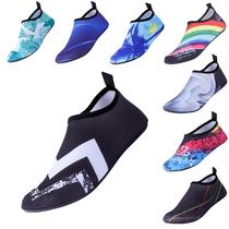 Beach shoes and socks for men and women adult snorkeling wading and river diving swimming shoes soft sole non-slip anti-cut barefoot and skin-friendly shoes