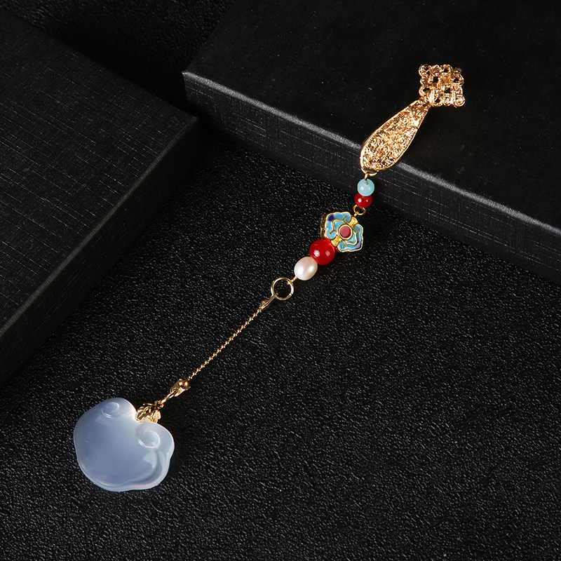 Guoquo wind flagrobe pressure exquisite piece of chest needle taste clothing Su Retro Chinese make-up accessories female