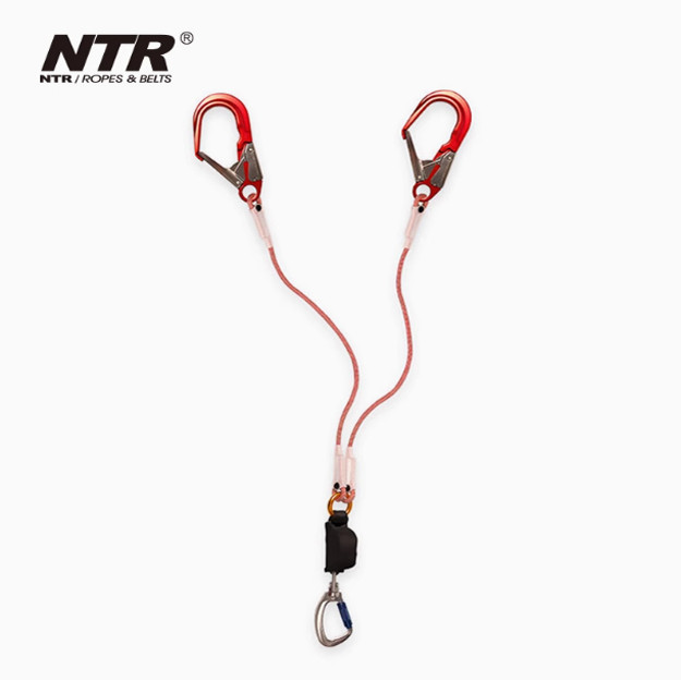 NTR/耐特尔 坠落防护 双钩万向旋转一体缓冲挽索KB42