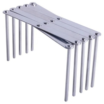 Kitchen Organizer Stainless Steel Pot Lid Dish Holder Rack S