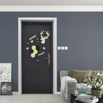 Nordic Customised Creative Soundproofing Felt self-adhesive eco-friendly bedroom Entrance Door sticker decoration old door Renovated Sound Absorbing