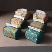 Erya Tea Ceremony Ancient Canvas Art Tissue Cover Tissue Bag Tissue Bag Tissue Box Tissue Box Tissue Pack Tissue Box